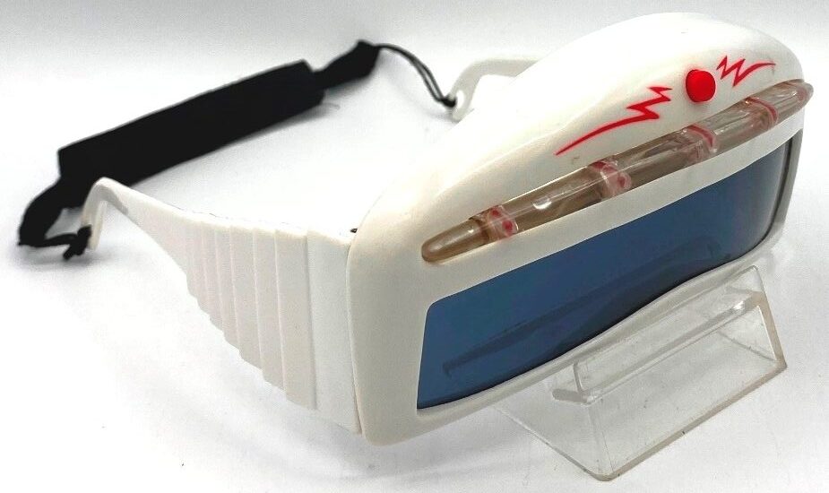 1994 Power Rangers White Ranger Power Shield Glasses 