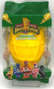 1994 Power Rangers Yellow Ranger Bath Soap Bar (Trini) (2)