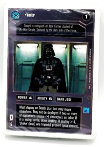 1995 Star Wars Unlimited Edition Dark Side Starter Deck (5)