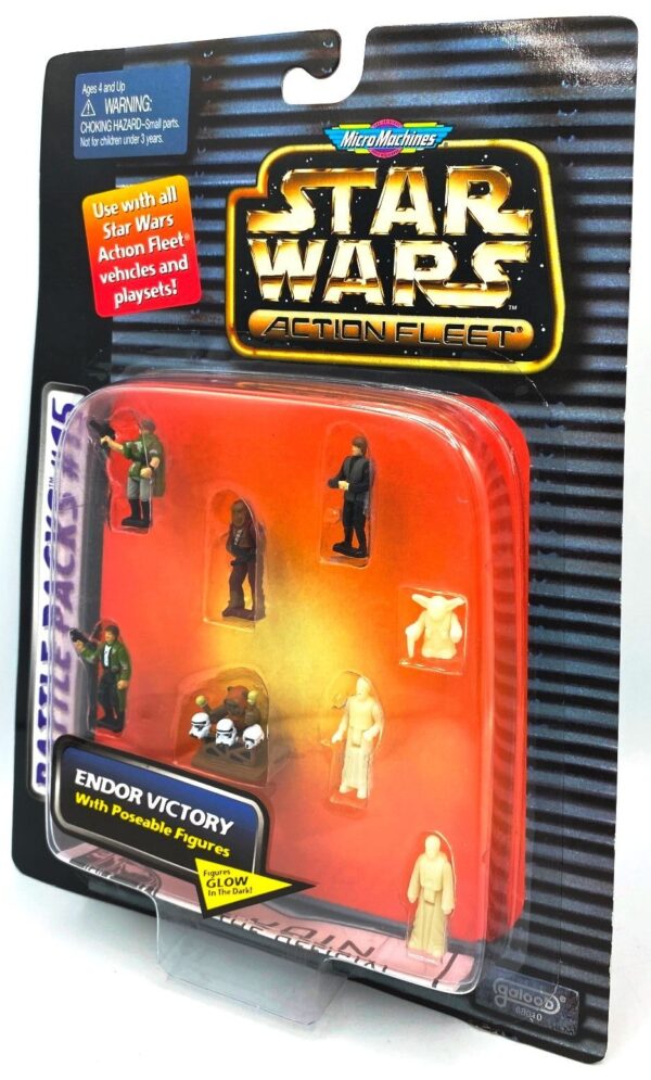 1996 Star Wars Endor Victory Action Fleet Battle Packs #15 (4)