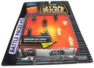 1996 Star Wars Endor Victory Action Fleet Battle Packs #15 (5)