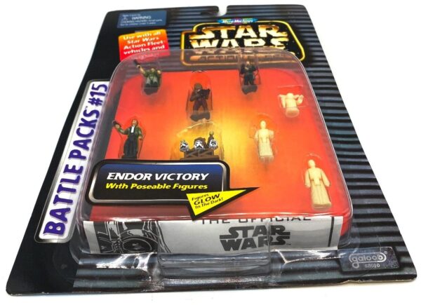 1996 Star Wars Endor Victory Action Fleet Battle Packs #15 (5)