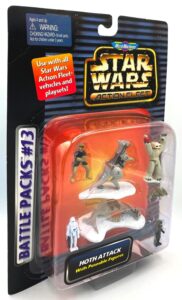 1996 Star Wars Hoth Attack Action Fleet Battle Packs #13 (3)