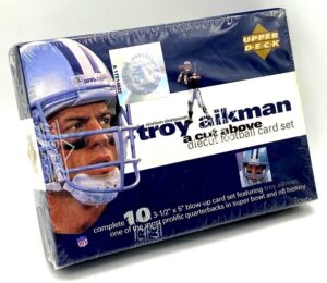 1997 Upper Deck NFL Football Cards Troy Aikman (A Cut Above) (3)