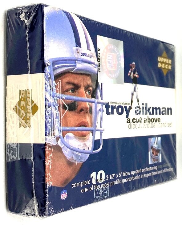 1997 Upper Deck NFL Football Cards Troy Aikman (A Cut Above) (5) 1997 Upper Deck NFL Football Cards Troy Aikman (A Cut Above) (5)