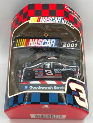 Nascar 2001 Dated Collectible Ornaments Vehicles ("Vintage Edition 1/64 Scale Series Collection") Trevco "Rare-Vintage (2001)