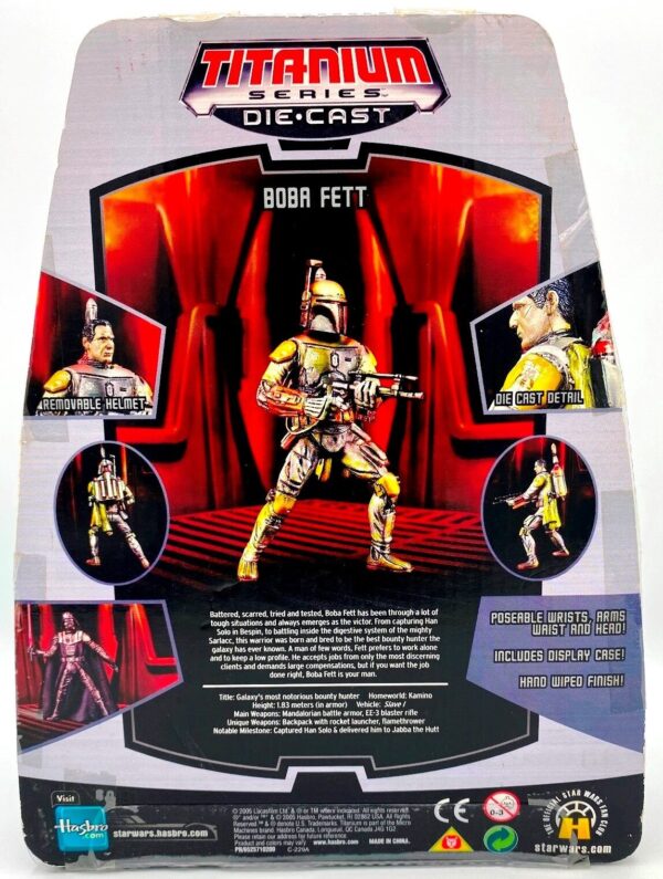 2005 Vintage Titanium Die-Cast (Boba Fett) (9) 2005 Vintage Titanium Die-Cast (Boba Fett) (9)
