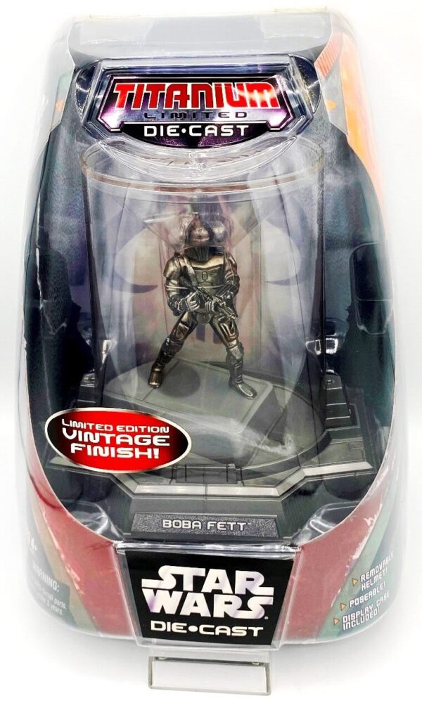 2005 Vintage Titanium Ltd Ed Die-Cast (Boba Fett) (1) 2005 Vintage Titanium Ltd Ed Die-Cast (Boba Fett) (1)