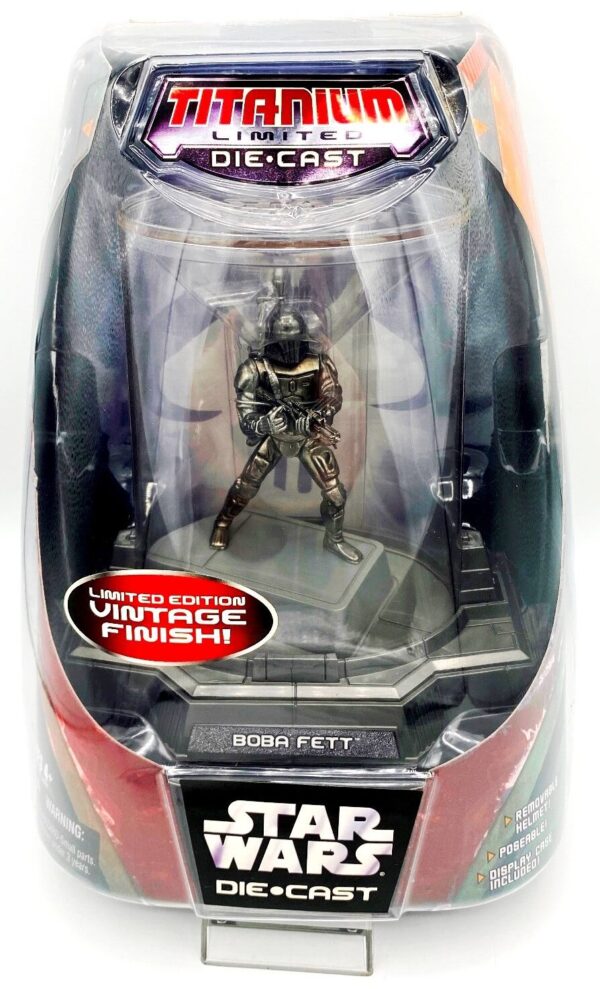 2005 Vintage Titanium Ltd Ed Die-Cast (Boba Fett) (10) 2005 Vintage Titanium Ltd Ed Die-Cast (Boba Fett) (10)