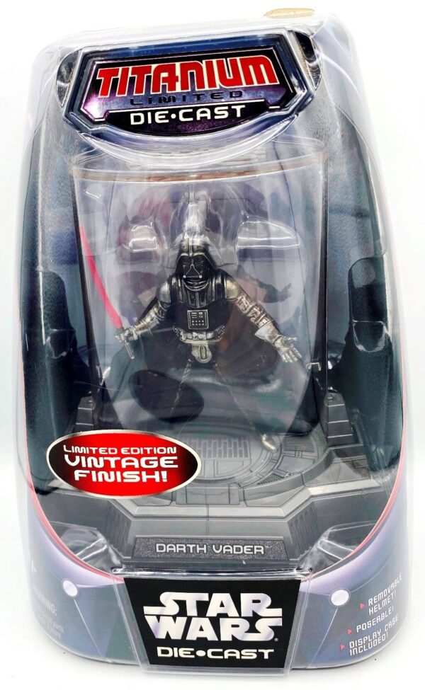 2005 Vintage Titanium Ltd Ed Die-Cast (Darth Vader) (5)