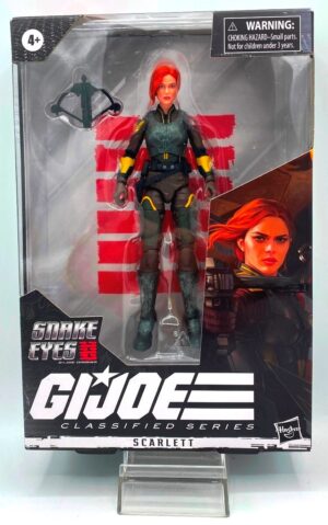 G.I. JOE Snake Eyes Classified Series Action Figures Box Sets w/Accessories & Multiple Points Of Articulation Hasbro Collection "Rare-Vintage" (2018-2022) 