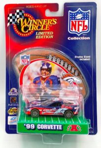 ’99 Corvette AFC John Elway #7 Denver Broncos (3)