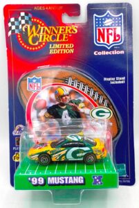’99 Mustang NFC Brett Favre #4 Green Bay Packers (8)