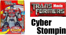 Transformers "Cyber Stompin" (Movie Feature Film Action Figures Collector’s Series) “Rare-Vintage” (2007)