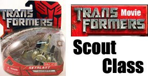 Transformers "Exclusives & Scout Class" (Movie Feature Film Collector’s Series) “Rare-Vintage” (2007)