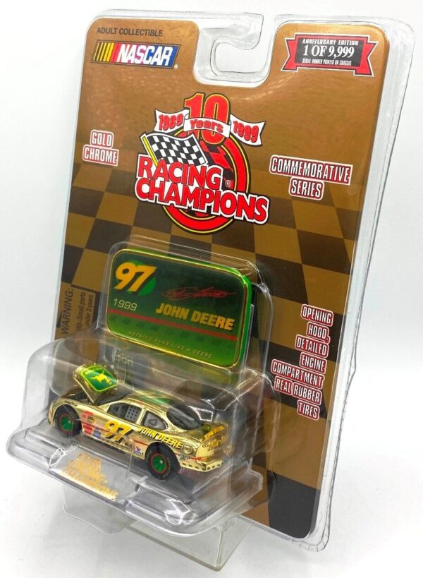 1999 Nascar Gold Chrome John Deere #97 (Nascar Ford Taurus) (3)