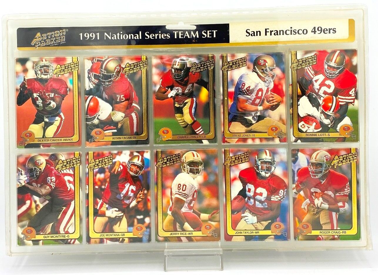 Action Packed Nfl National Series Team Set San Francisco Ers