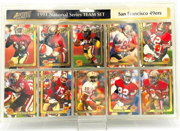 1991 San Fransisco 49ers National Series Team Set (2)