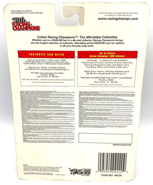 1998 Press Pass-Nascar Tabasco #35 Grand Prix 50th Anniversary (10)