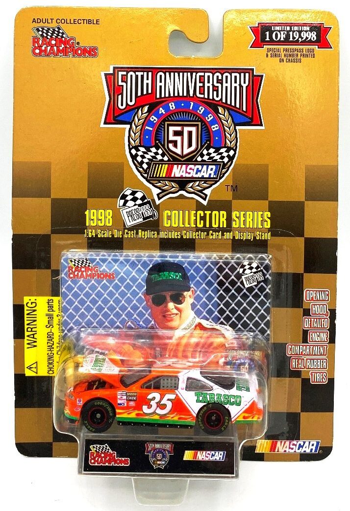 Vintage Press Pass Nascar Tabasco 35 Grand Prix 50th Anniversary