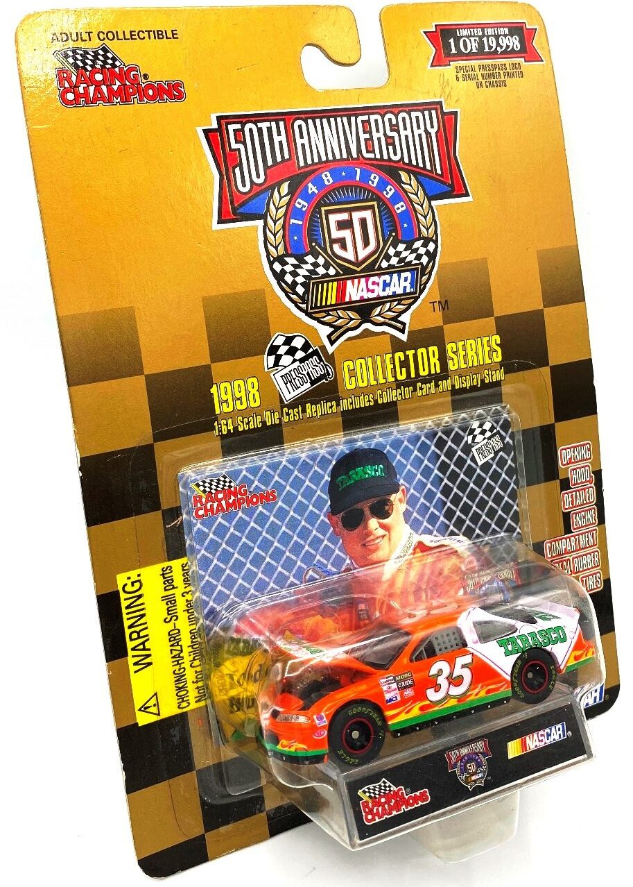 Vintage Press Pass Nascar Tabasco 35 Grand Prix 50th Anniversary