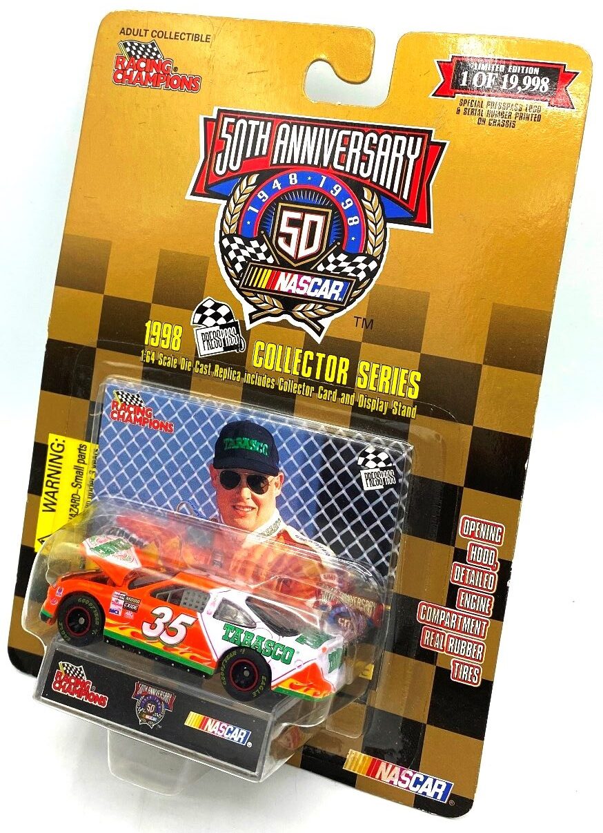 Vintage Press Pass Nascar Tabasco 35 Grand Prix 50th Anniversary