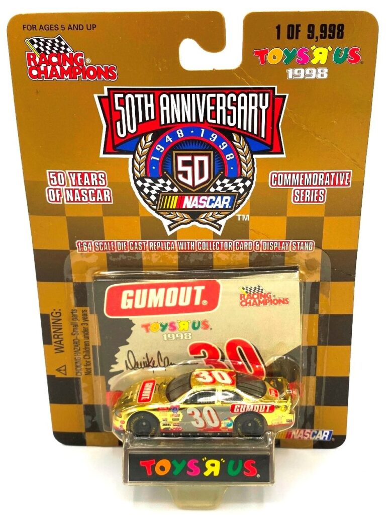 1998 Toys R Us Nascar GUMOUT #30 Pontiac Grand Prix (1)