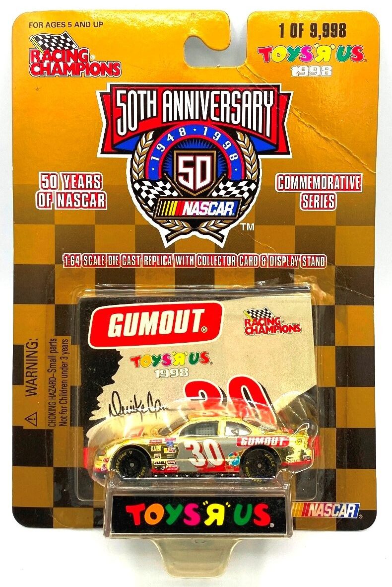 1998 Toys R Us Nascar GUMOUT #30 Pontiac Grand Prix (2)