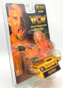 1998 WCW 24K Gold Nitro-Streetrods Goldberg ('58 Buick) (2)