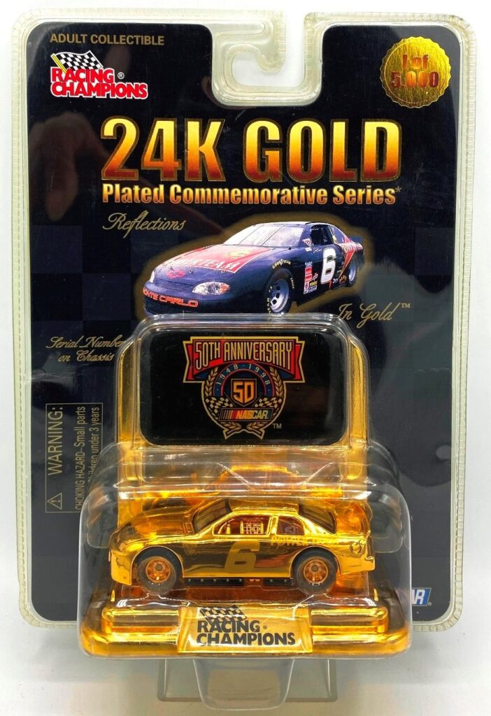 1998 24K Reflections In Gold #6 Chevy Monte Carlo 50th Ann-Ltd Ed (1 of 5,000) (1)