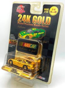 1999 Nascar 24K Gold Reflections In Gold John Deere #97 Ford Taurus (3)