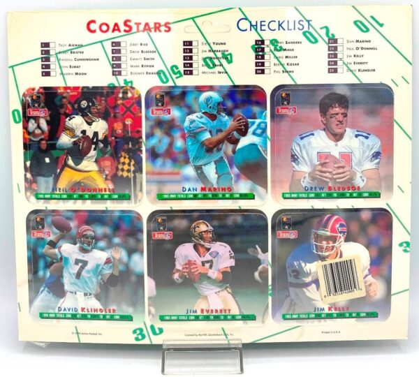 1994 Coastars Set #2 Home & Away Uniforms with Stats (2) 1994 Coastars Set #2 Home & Away Uniforms with Stats (2)