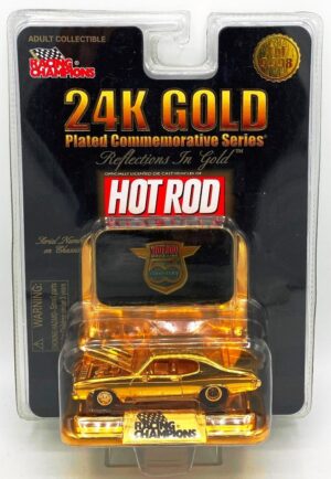 Vintage Nascar Reflections In Gold HOT ROD Magazine Limited Editon 50th Anniversary Collection 1:64 Scale Die-Cast Replicas Racing Champions "Rare-Vintage" (1998)