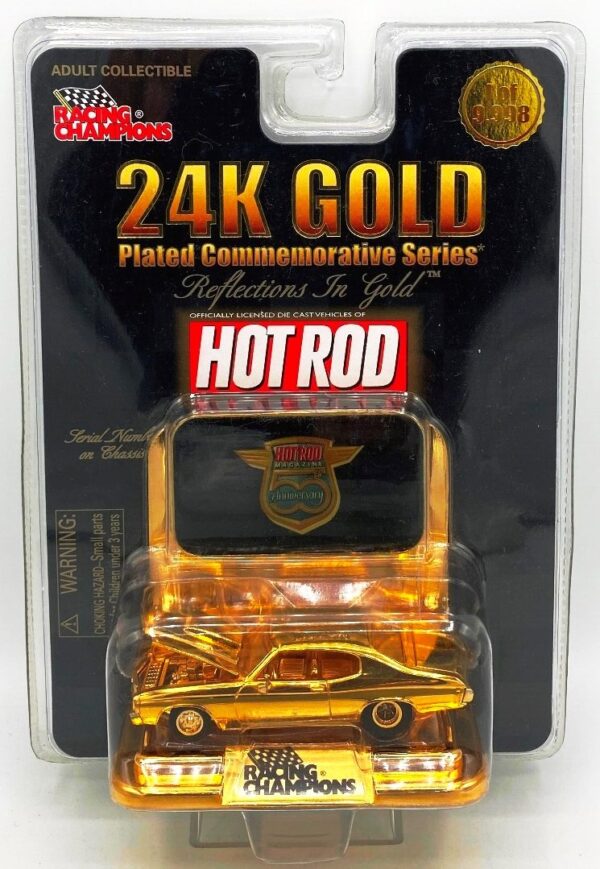 1998 24K Reflections In Gold HOT ROD (Chevy Chevelle) 50th Anniv (1)