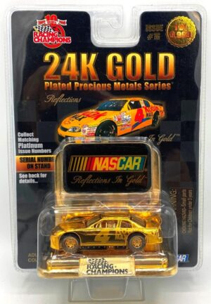Vintage Nascar Reflections In Gold Limited Editon 10th Anniversary Collection 1:64 Scale Die-Cast Replicas Racing Champions "Rare-Vintage" (1999)