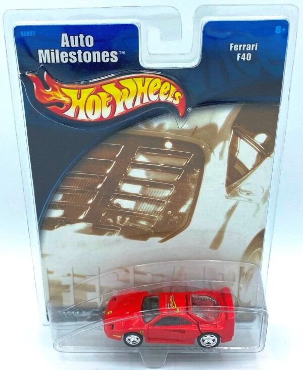Vintage Ferrari F40 Auto Milestones HW (2)