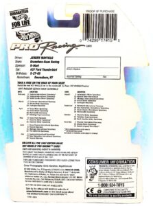1997 Ed TPR Jeremy Mayfield #37 K-Mart (5)