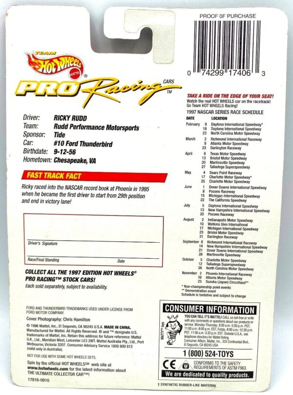 1997 Nascar Pro (10 Tide) (6)