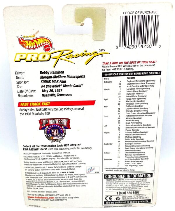 1998 Nascar Pro (4 Kodak Max) (6)