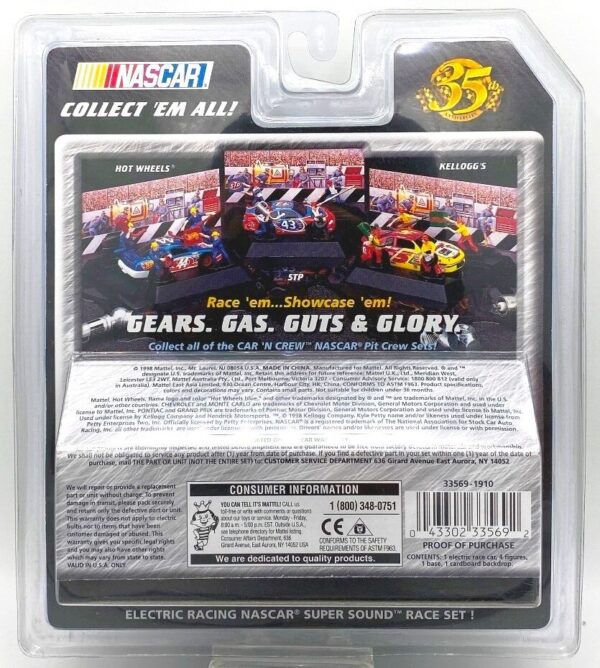 1998 Pit Crew Set No. 44 Car n Crew (8) 1998 Pit Crew Set No. 44 Car n Crew (8)
