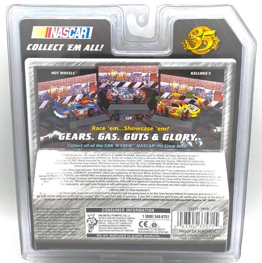 1998 Pit Crew Set No. 5 Car n Crew (7)