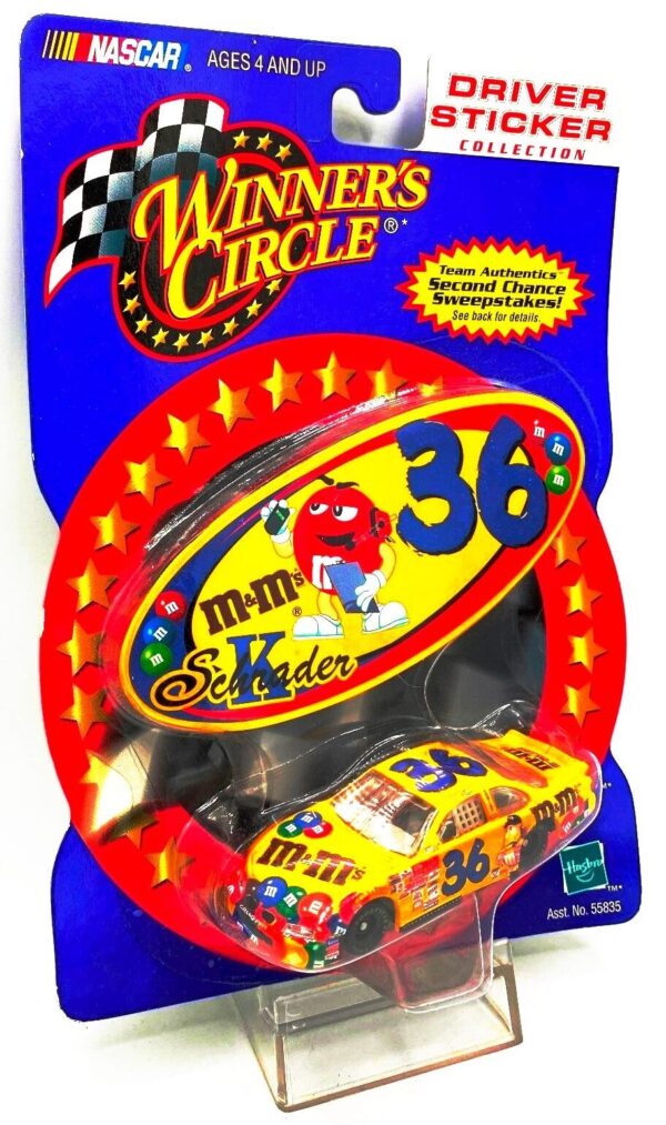 2001 Winner's Circle Driver Sticker #36 M&M (3)