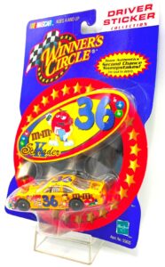 2001 Winner's Circle Driver Sticker #36 M&M (4)