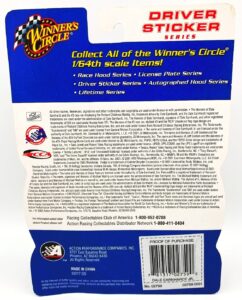 2002 Winner's Circle Driver Sticker Dale Jr (5)