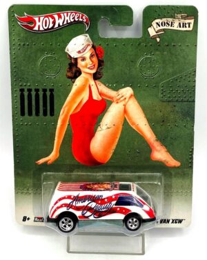Vintage Hotwheels Nose Art (Real Riders-Metal/Metal Collection Series) Hotwheels 1:64 Scale Diecast Collection) “Rare-Vintage” (2011)