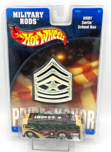 Vintage Army Surfin' School Bus Military Rods (2)