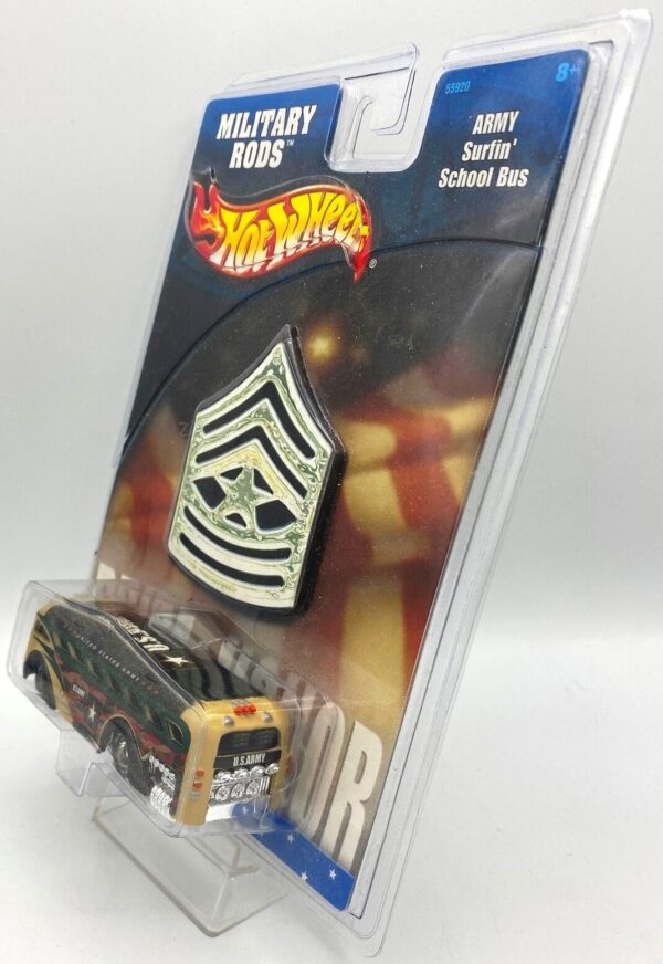 Vintage Army Surfin' School Bus Military Rods (6)