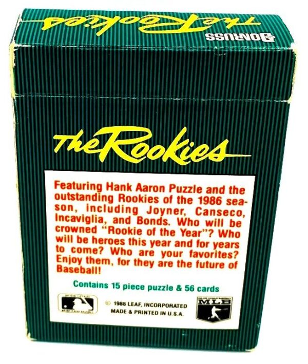 1986 Donruss MLB The Rookies (5)