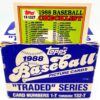 1988 Topps Baseball Traded Series Cards (9)