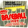 1989 Fleer Baseball Updated Series Cards